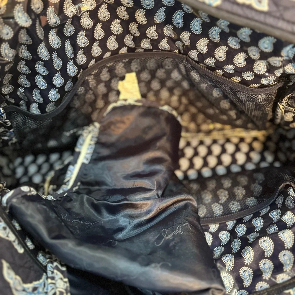 Vera Bradley Blue Paisley Baby Bag